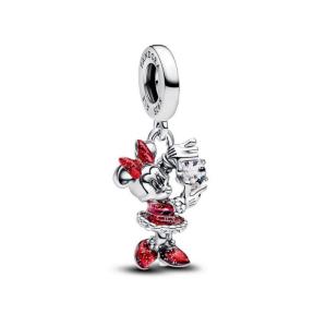 Pandora X Disney bedel Silver Parks Minnie Mouse Charm 793980C01