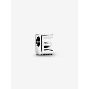 Pandora bedel Silver Letter E Alfabet 797459