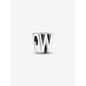 Pandora bedel Silver Letter W Alfabet 797477