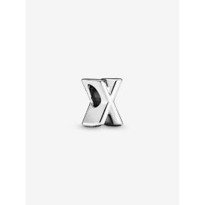 Pandora bedel Silver Letter X Alfabet 797478