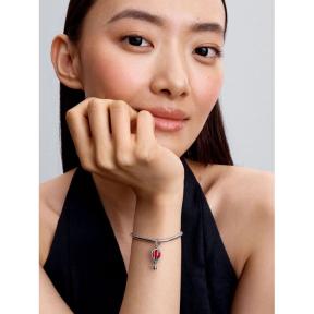 Pandora bedel zilver Heteluchtballon Muranoglas Charm 798064C01