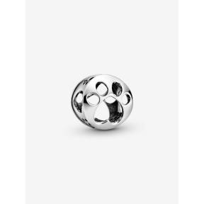 Pandora Silver Opengewerkte Pootafdruk bedel 798869C00