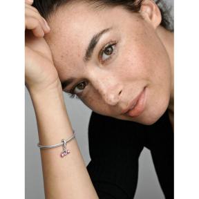 Pandora Silver Kreeft Dumbbell en Hart 799545C01