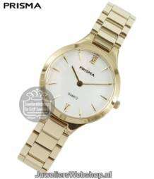 Prisma horloge P1462 Simplicity Appeal Verguld Dames