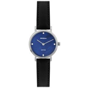 Prisma Dameshorloge P.1401 Titanium leer