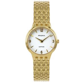 Prisma Dameshorloge P1417 Stainless Steel goudkleurig