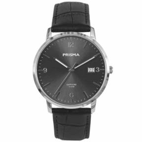 Prisma Herenhorloge P.1646 Slimline zwart