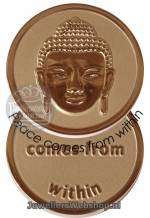 Quoins munt disk QMOZ-04-R Rosekleurig Large