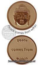 Quoins munt disk QMOZ-04-R Rosekleurig Small