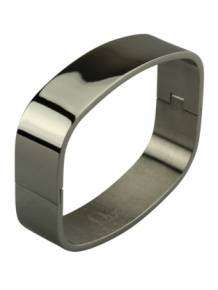 Quoins Armbanden QK-B03-E By Q Basic Slavenarmband Edelstaal