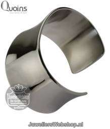 Quoins Armbanden ZB-04-PE By Q Basic armband Edelstaal