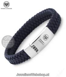 rebel and rose rr-l0016-n-19.5 armband blauw