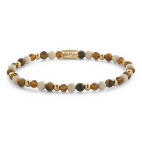 Rebel & Rose Armband RR-40170-G-M Autumn Love Glam Rocks 17,5cm