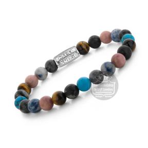 Rebel & Rose armband Ocean Coral RR-80117-S-M 17,5cm