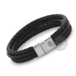 rebel & rose Full Metal Premium Combo 12 mm armband RR-M0054-S-L