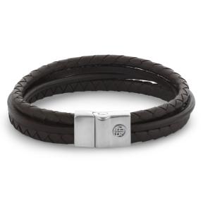 rebel & rose Full Metal Premium Combo 12 mm armband RR-M0055-S-L