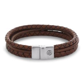 rebel & rose Full Metal Premium Combo 12 mm armband RR-M0056-S-L