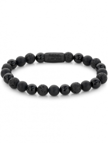 Rebel & Rose RR-80073-B-L Black Rocks 19cm