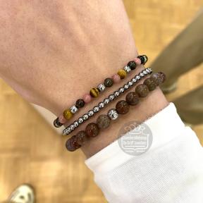 Rebel and Rose RR-30002-S-XS Silver Shine Stones Only