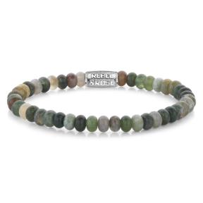 Rebel & Rose armband Indian Summer Round Slices RR-60111-S-M 17,5cm