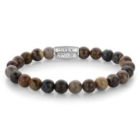 Rebel and Rose Autumn Rocks RR-80104-S-L Armband 8mm 19cm