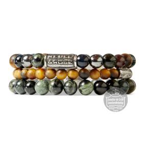 Rebel & Rose armband Stormy Weather Vintage RR-80105-V-M 17,5cm