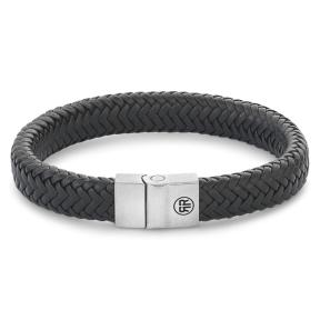 rebel & rose Full Metal Herringbone armband RR-M0019-S-L