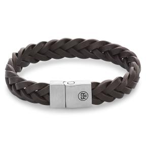 rebel & rose Full Metal Braided armband RR-M0028-S-M