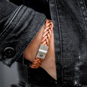 rebel & rose Full Metal Braided armband RR-M0030-S-M