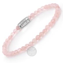 Rebel & Rose Armband RR-40017-S-S Pink Rose 16,5cm