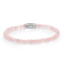 Rebel & Rose Armband RR-40017-S-S Pink Rose 16,5cm