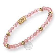 Rebel & Rose Armband RR-40062-G-S Cherry Rose 16,5cm