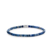Rebel & Rose armband Slices Midnight Blue RR-40080-S-S 16,5cm