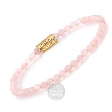 Rebel & Rose Armband RR-40103-G-S Pink Rose Gold 16,5cm