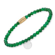Rebel & Rose Armband RR-40106-G-S Green Harmony Gold 16,5cm