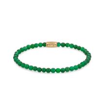 Rebel & Rose Armband RR-40106-G-S Green Harmony Gold 16,5cm