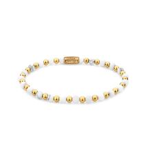 Rebel & Rose Armband RR-40113-G-S Mix Virgin White Gold 16,5cm