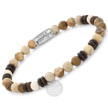 Rebel & Rose armband Variations Woodstock RR-60106-S-L 19cm