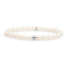 sparkling jewels armband pearl saturn large 6mm sb-pearl-add-6mm