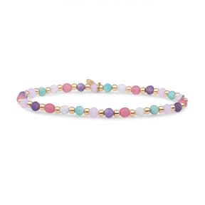 Sparkling Jewels Multi Gem Interstellar Armband SBG-MULTI01-3MM-MIX