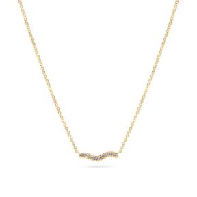 Sif Jakobs Ellera Waves Collier SJ-N3859-CZ-YG
