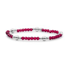 Sparkling Jewels Fuchsia Quartz Bold Mix Armband BLK01S-G51