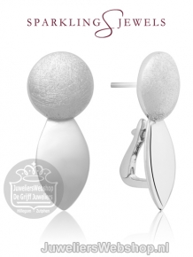 sparkling jewels earring editions the core mat silver oorstekers eas14