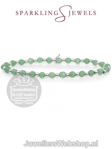 sparkling jewels armband green aventurine interstellar sb-gem29-3mm-mix