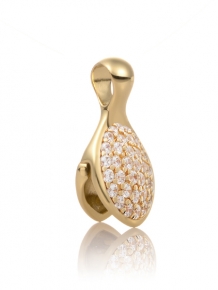 sparkling jewels leaf editions celestial gold hanger peng01