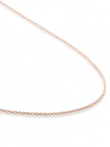 sparkling jewels minimal editions ketting anchor chain rose gold snrgm080