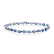 Sparkling Jewels Blue Aventurine Interstellar Armband SB-GEM37-3MM-MIX
