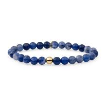 Sparkling Jewels Sodalite Saturn 6mm Armband SBG-GEM20-ADD-6MM