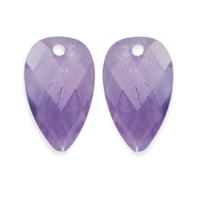 Sparkling Jewels Eardrops Amethyst Blossom EAGEM05-BS