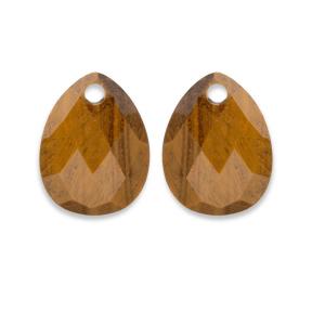 Sparkling Jewels Eardrops Tiger Eye Afterglow EAGEM09